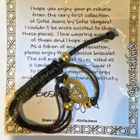 Bundle Sale 3 for $15 | Sofia Vergara Evil Eye Bracelet - Picture 5 of 6